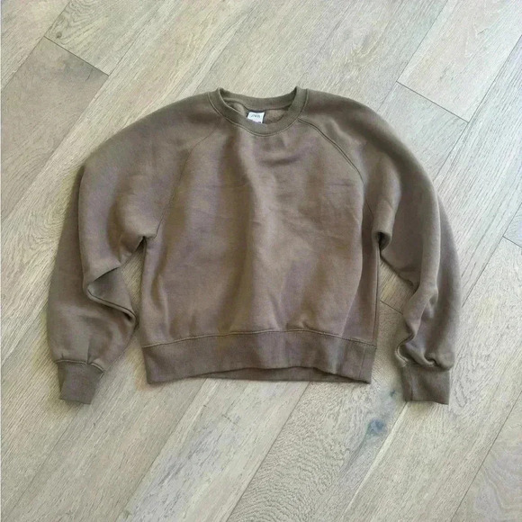 Zara Girls Tan Pullover Sweatshirt Tan Size 13-14 - Picture 1 of 3